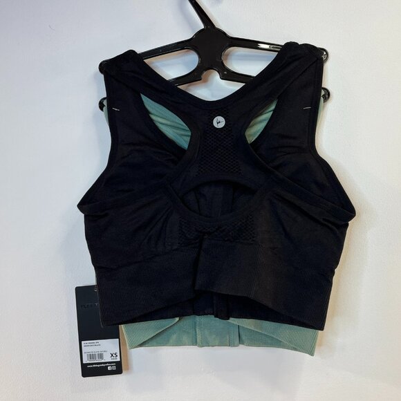 90 Degree by Reflex Women's TWO-PACK Seamless Katie Zip Bra - Size XS - NWT $58 - Picture 3 of 4